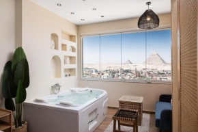 Jacuzzi Studio The Pyramids Free Airport Pickup Apt6